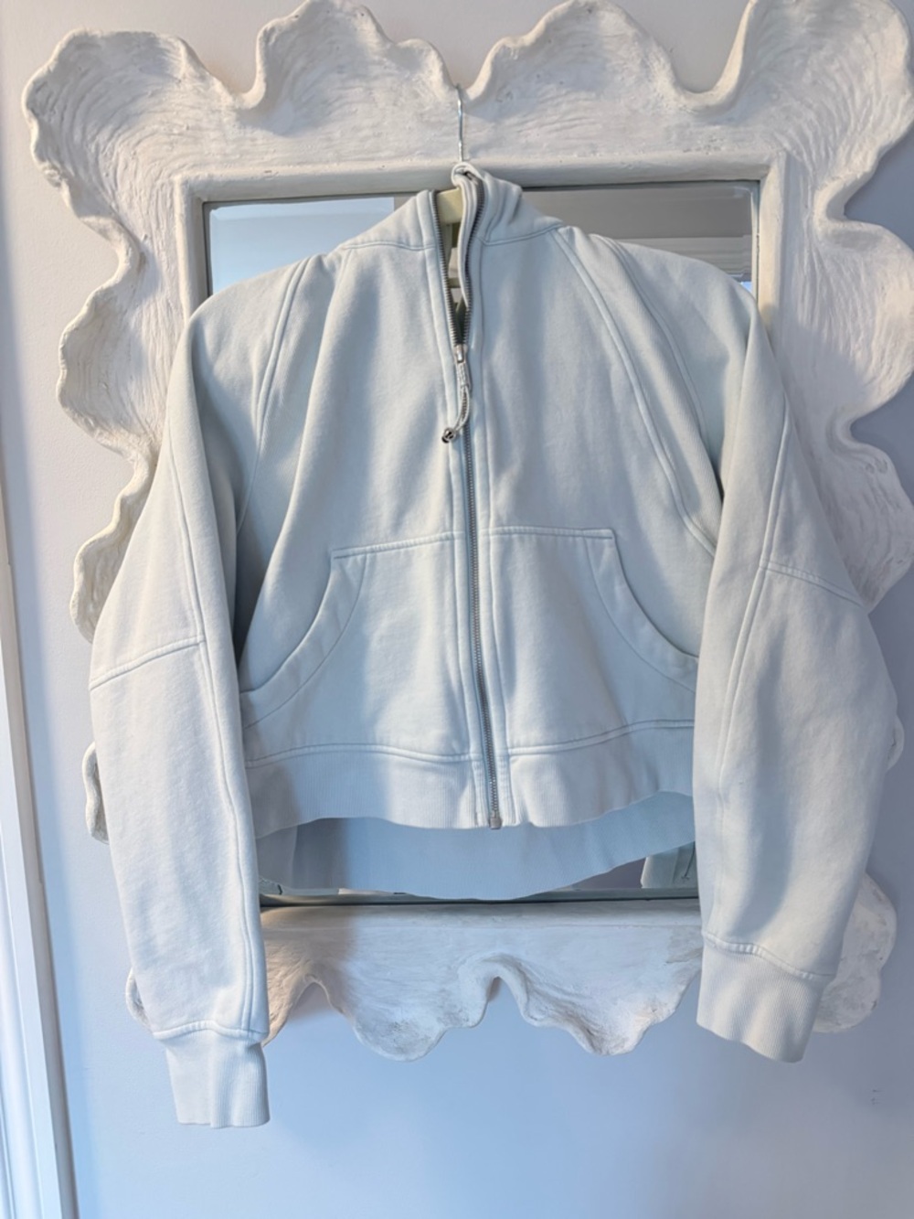 lululemon athletica Pale Blue Full-Zip Hooded Jacket